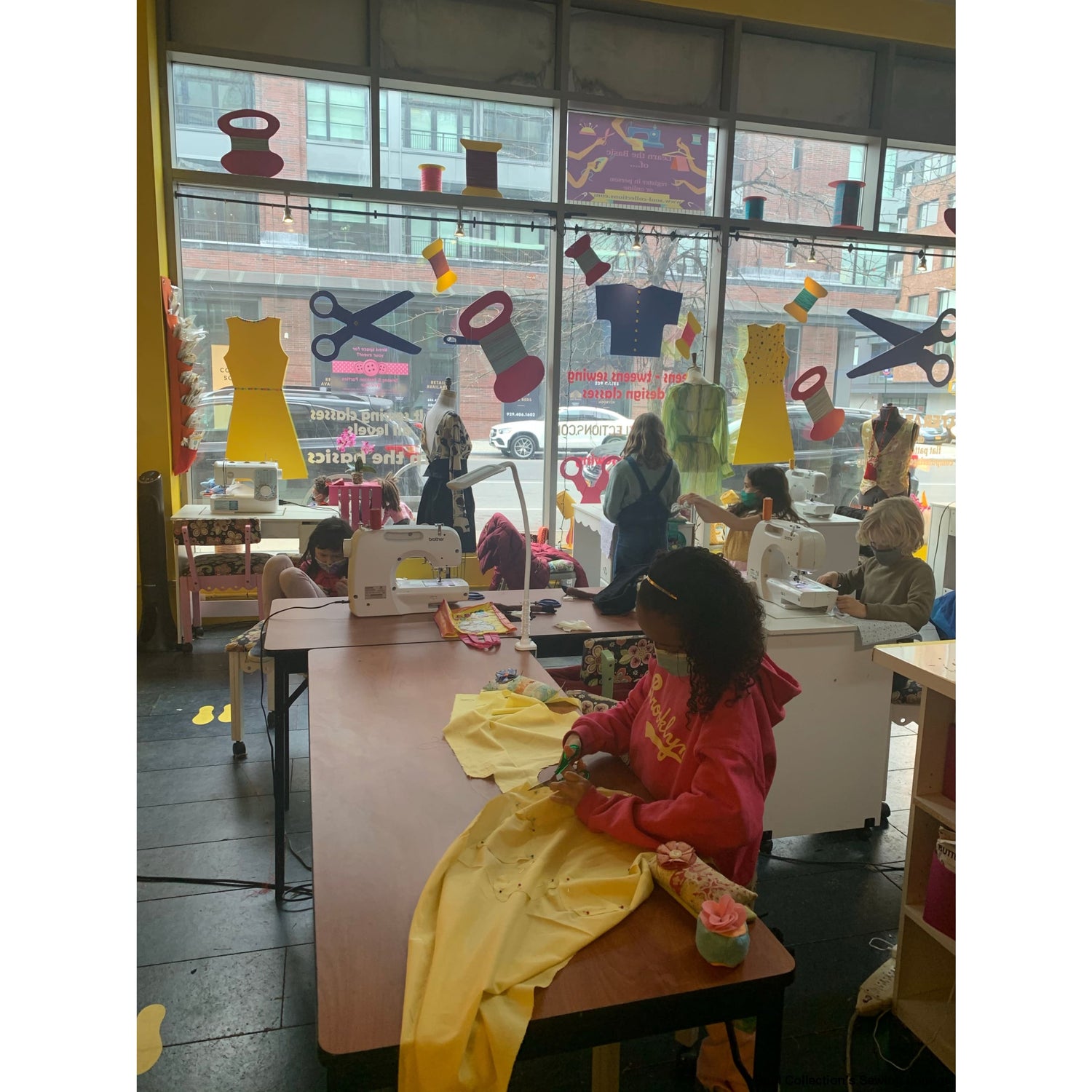 Afterschool In Shop Sewing Classes - Kids Sewing Classes
