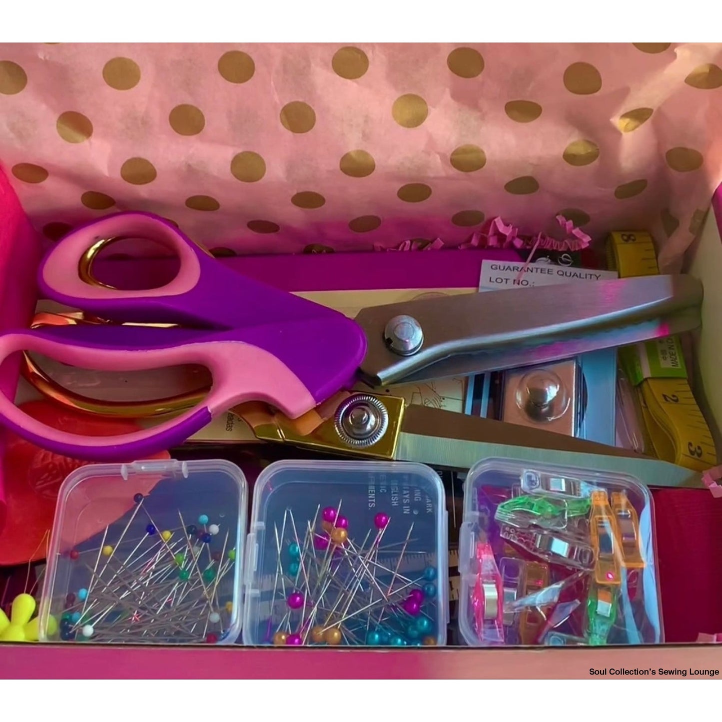 Soul Collection’s Sewing Lounge - Sewing Tools